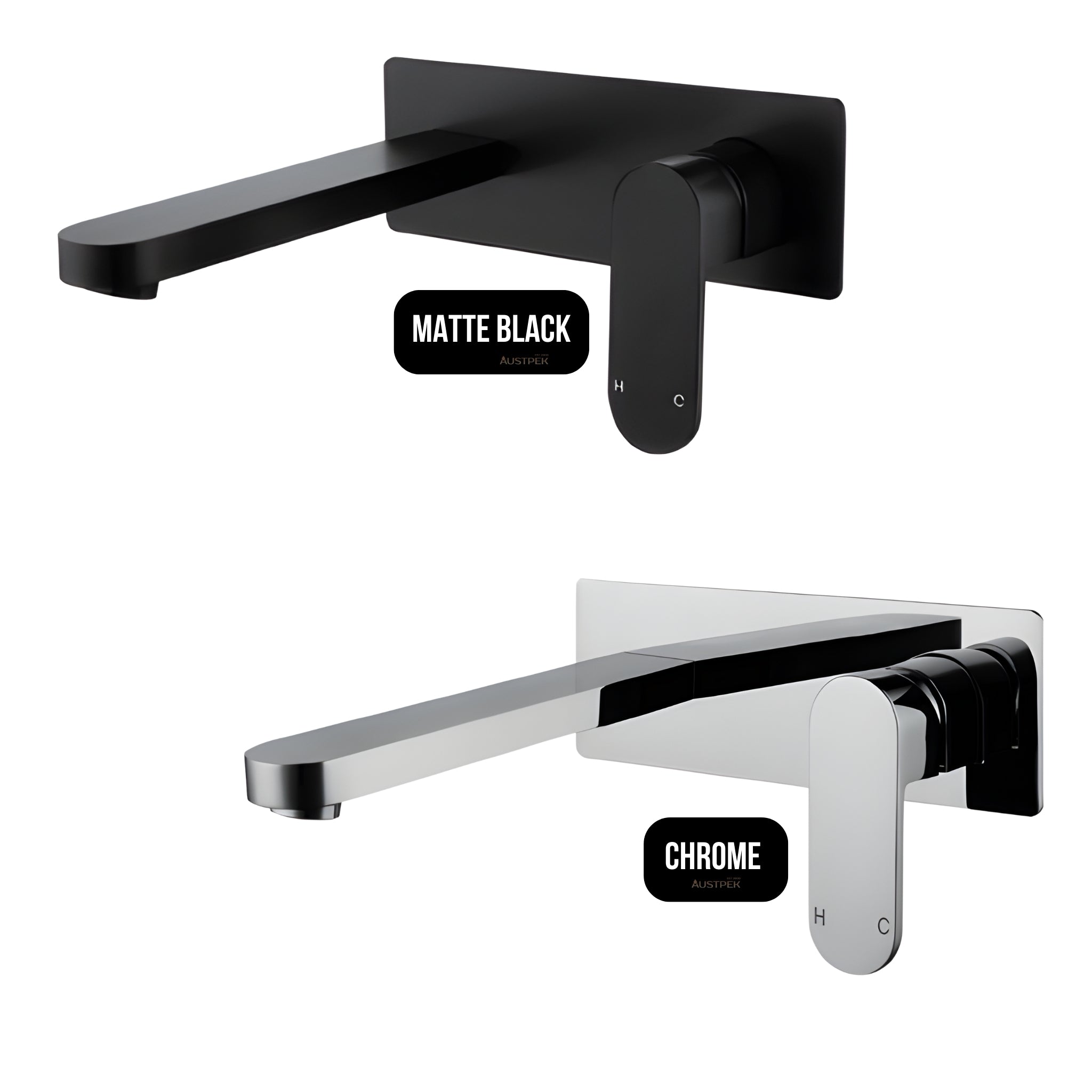 MODERN NATIONAL EVA MINI WALL COMBINATION 200MM CHROME