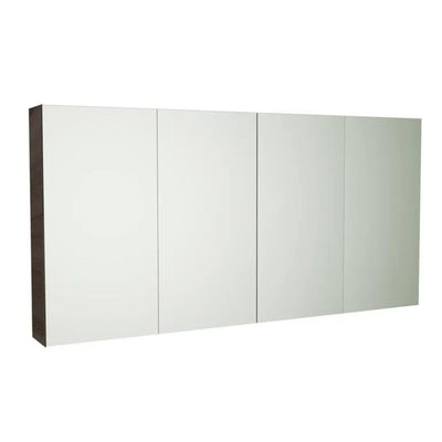 POSEIDON EVIE DARK BROWN MIRROR SHAVING CABINET 1480X750MM