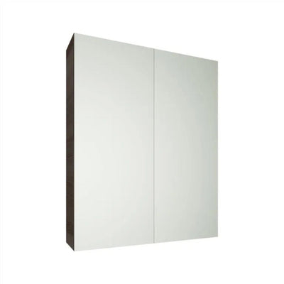 POSEIDON EVIE DARK BROWN MIRROR SHAVING CABINET 600X750MM