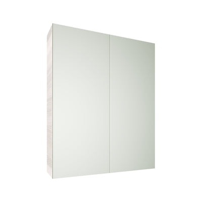 POSEIDON EVIE OAK MIRROR SHAVING CABINET 600X750MM