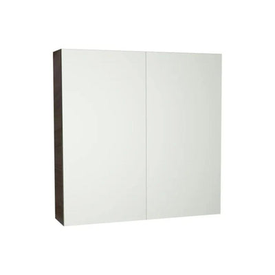POSEIDON EVIE DARK BROWN MIRROR SHAVING CABINET 750X750MM
