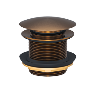 Linsol Ezyflow 40mm Pop-Up Plug & Waste Aged Bronze