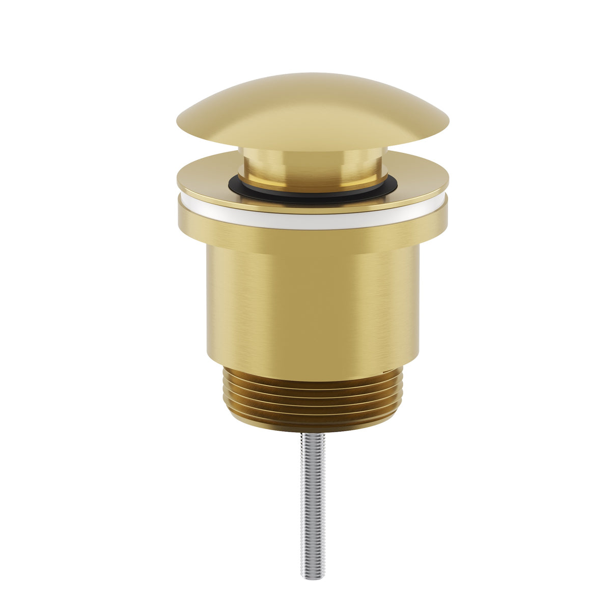 LINSOL EZYFLOW UNIVERSAL POP-UP PLUG & WASTE 32/40MM BRUSHED BRASS