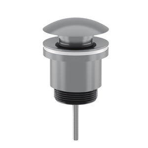 LINSOL EZYFLOW UNIVERSAL POP-UP PLUG & WASTE 32/40MM GUN METAL
