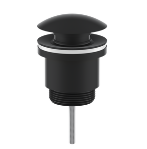 LINSOL EZYFLOW UNIVERSAL POP-UP PLUG & WASTE 32/40MM MATTE BLACK