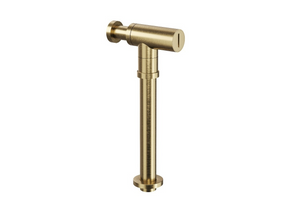 LINSOL EZYFLOW BRASS ROUND BOTTLE TRAP BRUSHED BRASS 32MM
