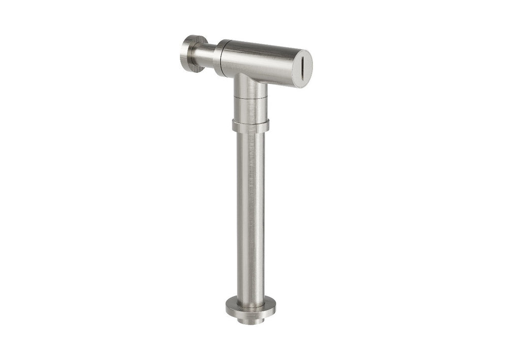 LINSOL EZYFLOW BRASS ROUND BOTTLE TRAP BRUSHED NICKEL 32MM