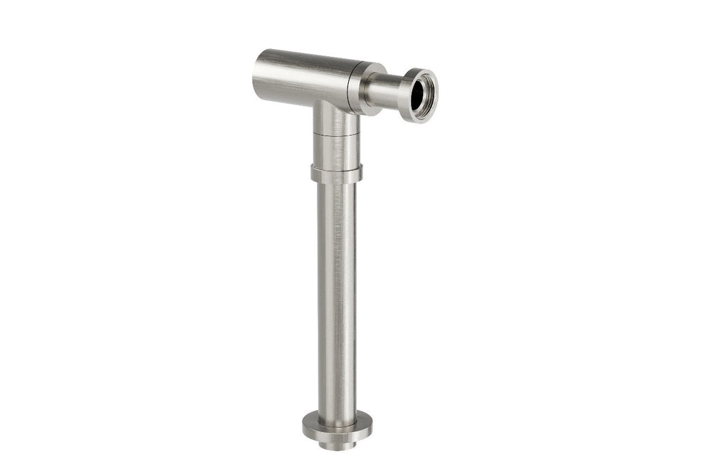 LINSOL EZYFLOW BRASS ROUND BOTTLE TRAP BRUSHED NICKEL 32MM