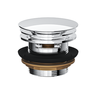 Linsol Ezyflow 40mm Pop-Up Plug & Waste with Overflow Chrome