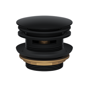 Linsol Ezyflow 40mm Pop-Up Plug & Waste with Overflow Matte Black