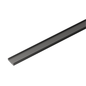 Linsol EzyFlow Series 24 custom tile insert waste in Matte Black