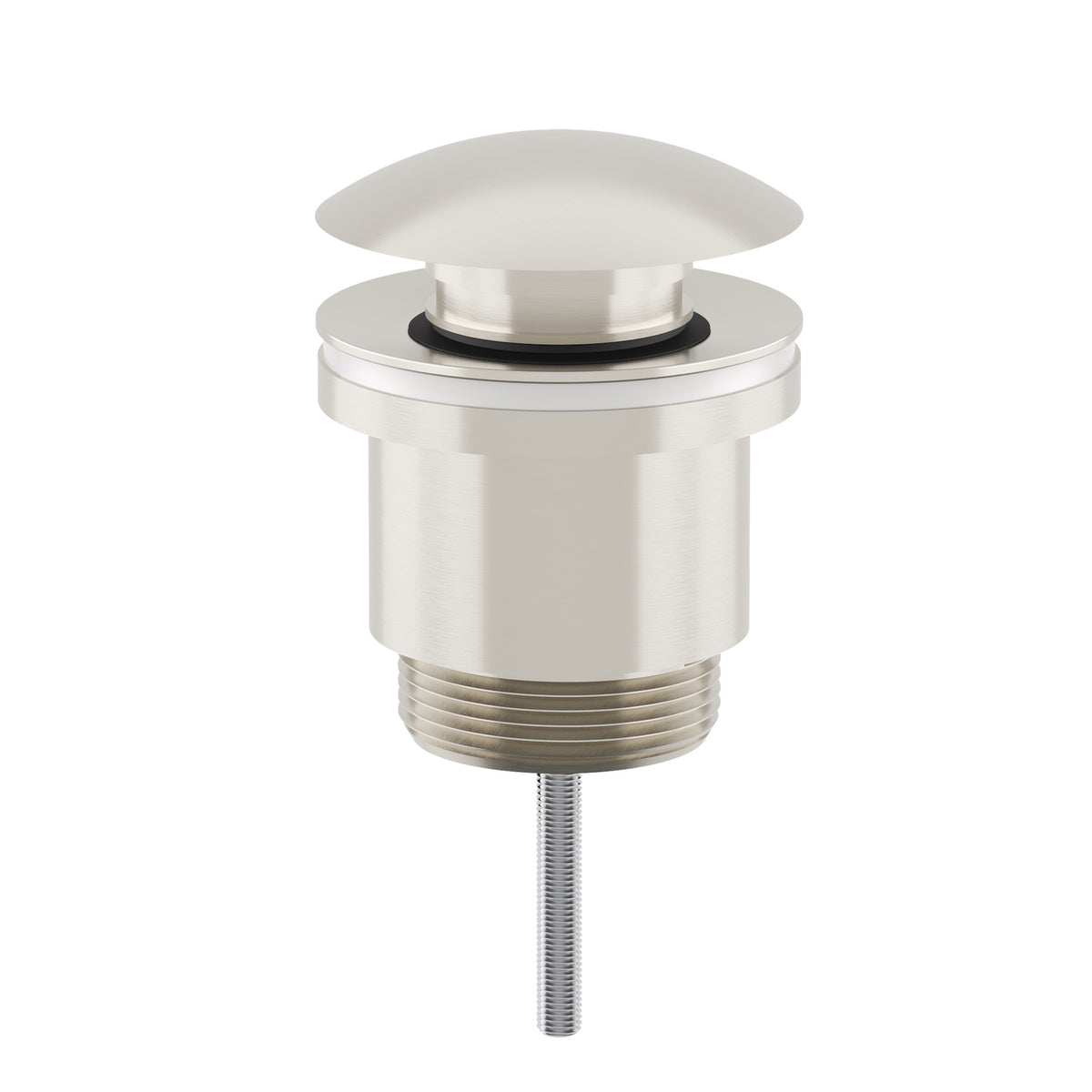 LINSOL EZYFLOW UNIVERSAL POP-UP PLUG & WASTE 32/40MM BRUSHED NICKEL