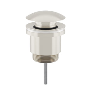 LINSOL EZYFLOW UNIVERSAL POP-UP PLUG & WASTE 32/40MM BRUSHED NICKEL