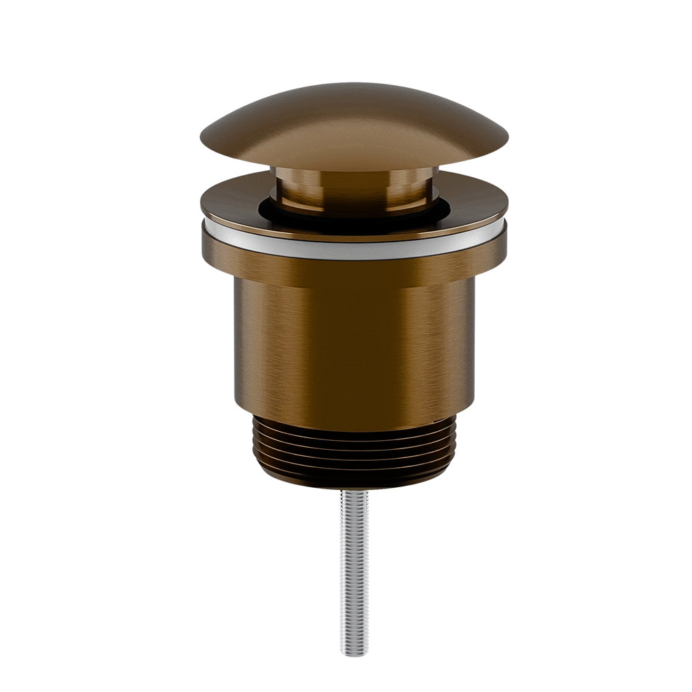 LINSOL EZYFLOW UNIVERSAL POP-UP PLUG & WASTE 32/40MM AGED BRONZE