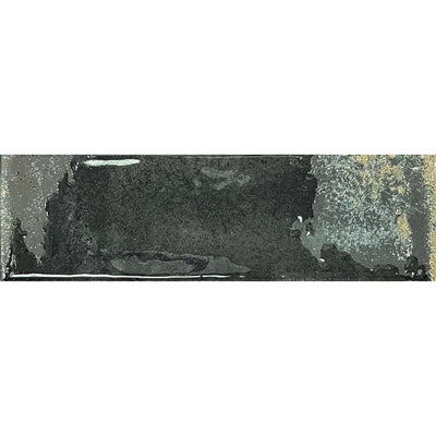 ELITE IMPORTERS GRANADELLA CARBON GLOSS 64X223MM RECTANGLE TILE (PER BOX)