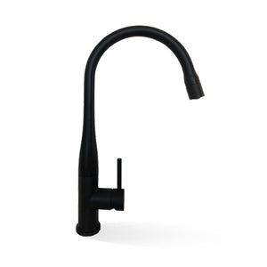 LINKWARE ELLE STEEL PULL OUT MIXER 460MM MATTE BLACK