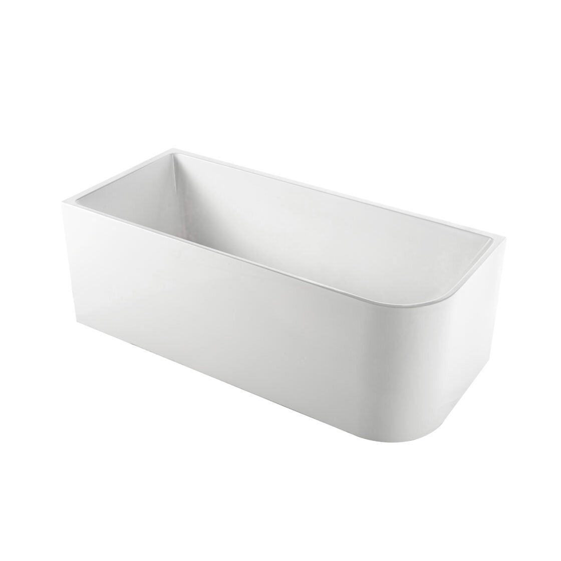 RIVA ELLIE LEFT CORNER BATHTUB GLOSS WHITE (AVAILABLE IN 1500MM AND 1700MM)