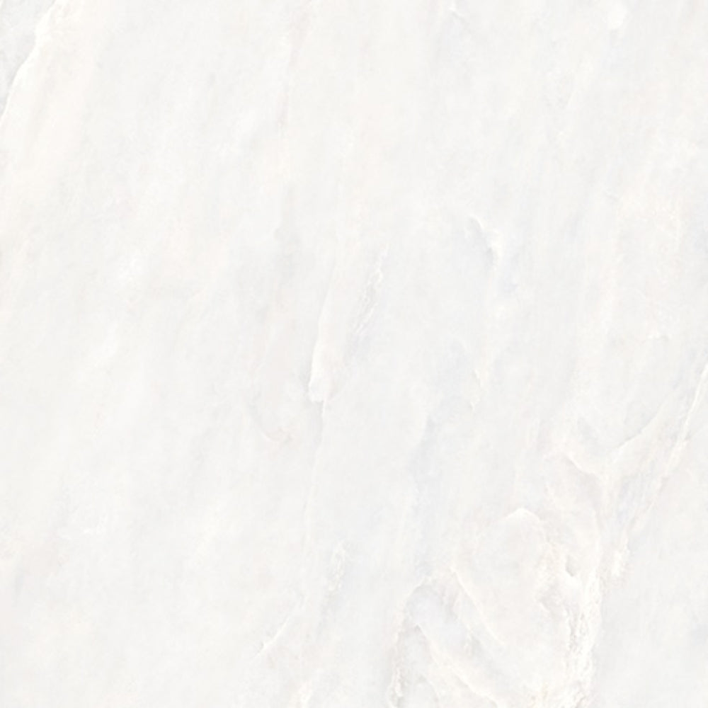 EVERSTONE EUROMARMO PEARL WHITE POLISHED 600X600MM SQUARE TILE (PER BOX)