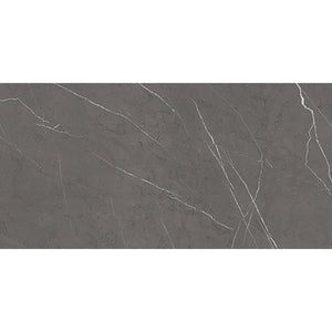 EVERSTONE EUROMARMO PIETRA GREY POLISHED 600X300MM RECTANGLE TILE (PER BOX)