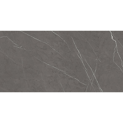 EVERSTONE EUROMARMO PIETRA GREY POLISHED 600X300MM RECTANGLE TILE (PER BOX)