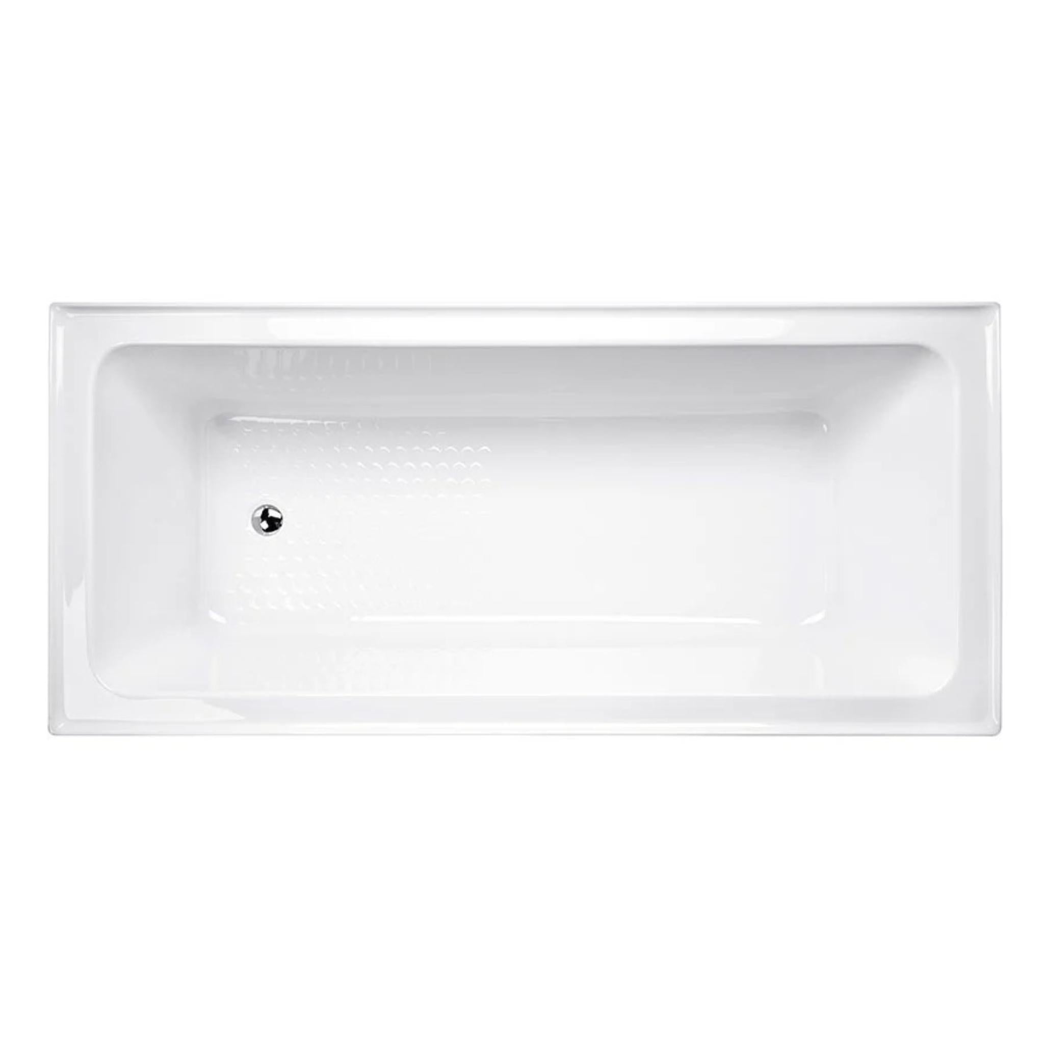 DECINA FABRINO INSET BATH GLOSS WHITE (AVAILABLE IN 1525MM AND 1675MM)