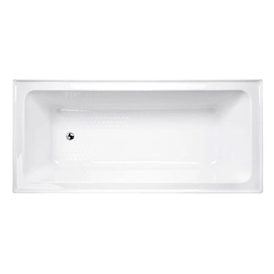 DECINA FABRINO INSET BATH GLOSS WHITE (AVAILABLE IN 1525MM AND 1675MM)