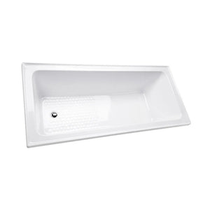 DECINA FABRINO INSET BATH GLOSS WHITE (AVAILABLE IN 1525MM AND 1675MM)