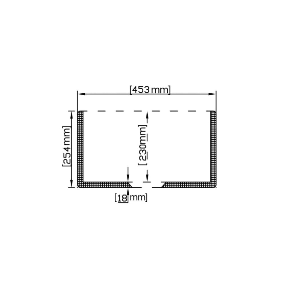 CETO KENSINGTON SINGLE BOWL FIRECLAY KITCHEN SINK GLOSS WHITE 758MM