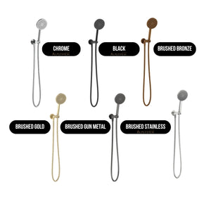 FELTON LINEA WET BRACKET HANDSHOWER BRUSHED STAINLESS