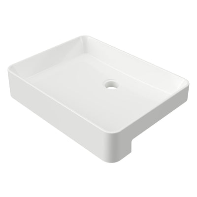 DUROCLASS FERGUS FORWARD BOWL BASIN GLOSS WHITE (AVAILABLE IN MULTIPLE SIZES)