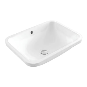 TURNER HASTINGS FINO UNDER COUNTER FIRECLAY BASIN GLOSS WHITE 550MM
