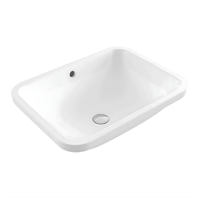 TURNER HASTINGS FINO UNDER COUNTER FIRECLAY BASIN GLOSS WHITE 550MM