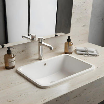 TURNER HASTINGS FINO UNDER COUNTER FIRECLAY BASIN MATTE WHITE 550MM