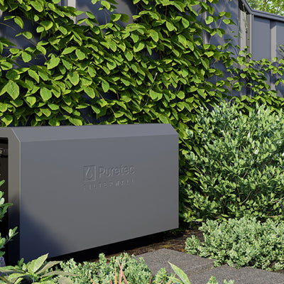 PURETEC F3 3-STAGE WHOLE HOUSE FILTERWALL SYSTEM MINERAL GREY