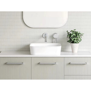 TIMBERLINE FLORENT ABOVE COUNTER BASIN GLOSS WHITE 400MM
