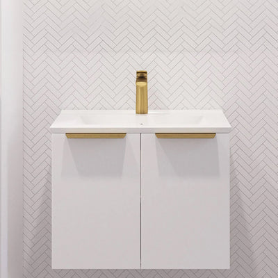 TIMBERLINE FLORIDA ENSUITE SPACE SAVING SINGLE BOWL CUSTOM WALL HUNG VANITY (ALL SIZING)