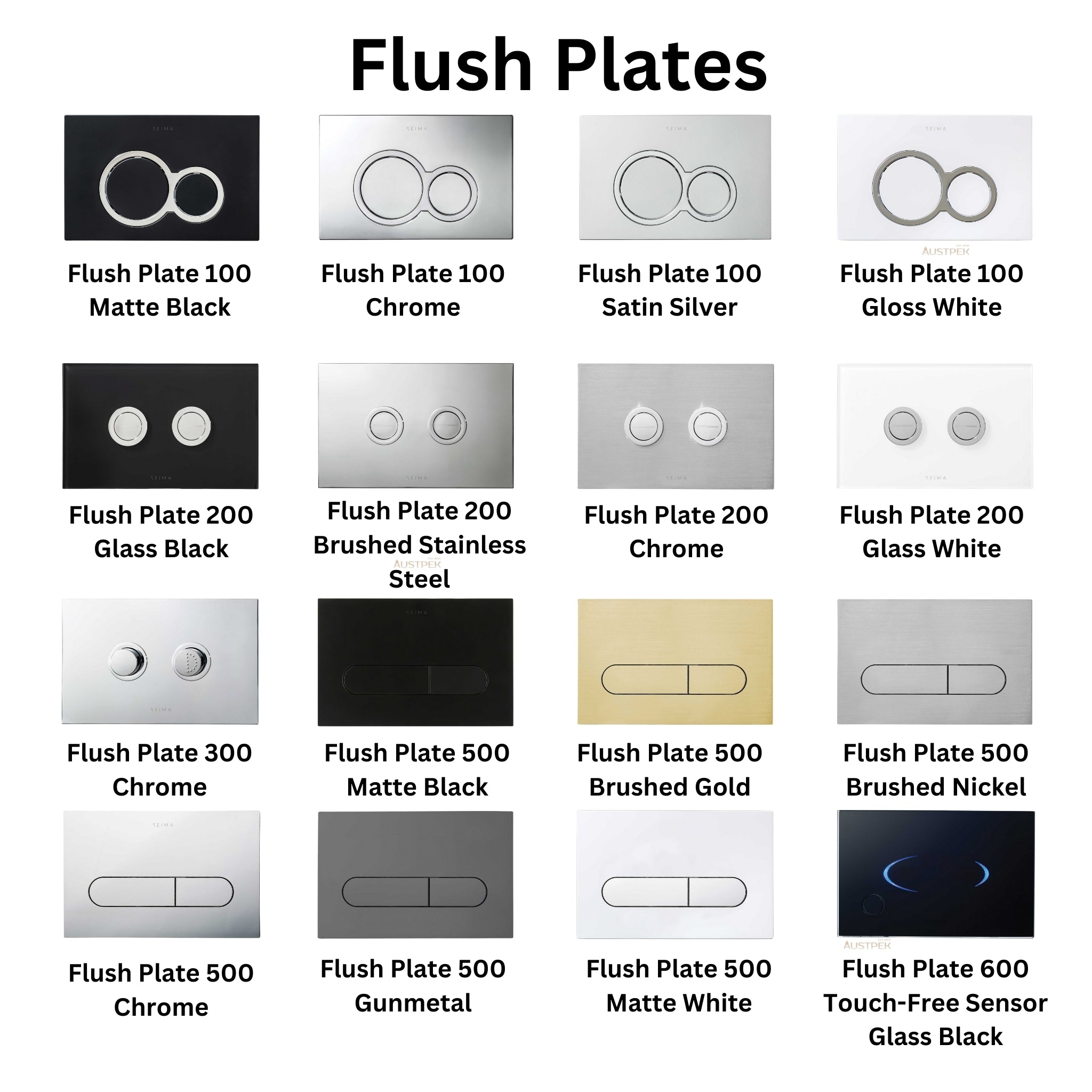 SEIMA MODIA CARE RIMLESS WALL FACED TOILET SUITE GLOSS WHITE