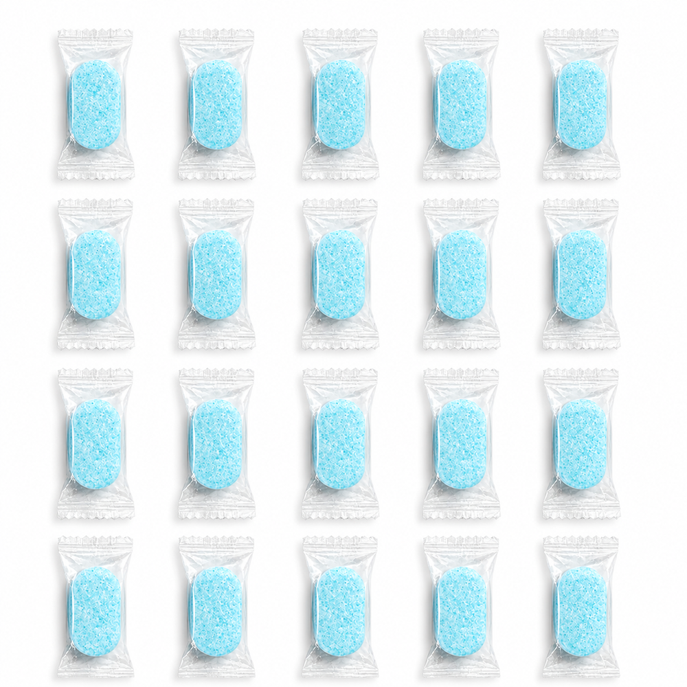 FLUVA FOAMING CLEANING TABLETS FOR FOAM SHIELD SMART TOILET (PACK OF 20)