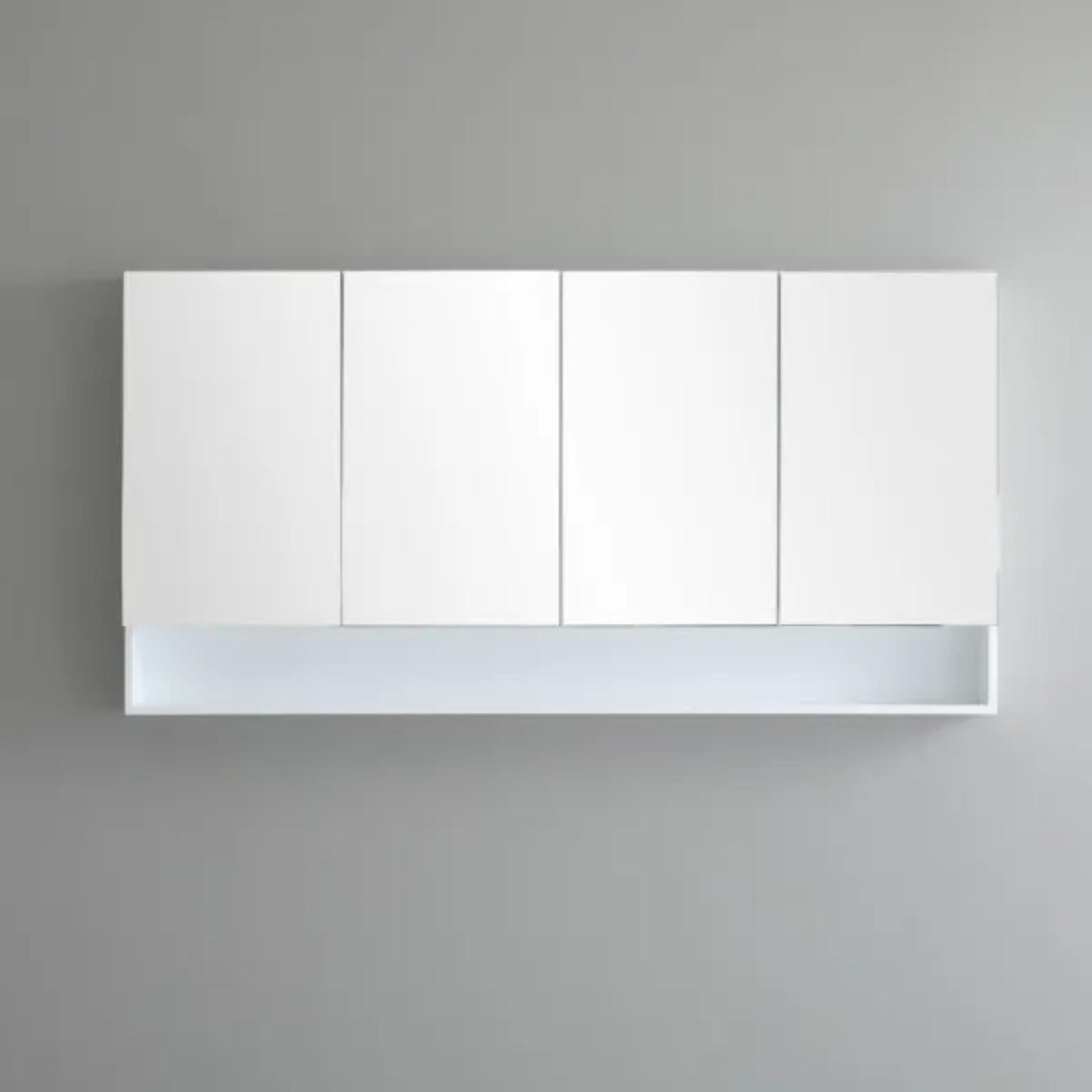 CETO FREMANTLE WHITE SHAVING CABINET 1480MM X 750MM