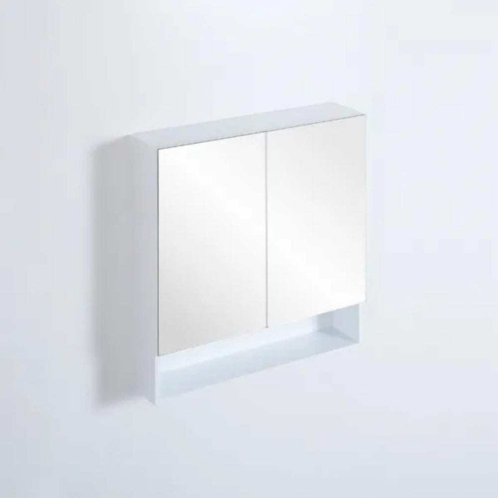 CETO FREMANTLE WHITE SHAVING CABINET 750MM X 750MM