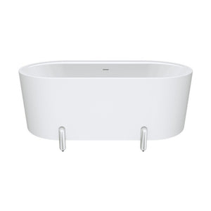 FIENZA ALUCA FREESTANDING BATH MATTE WHITE (AVAILABLE IN 1500MM AND 1700MM)