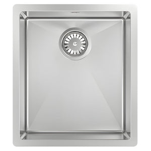 SCHOCK ALFRESCO SINGLE BOWL KITCHEN SINK STAINLESS STEEL 440MM