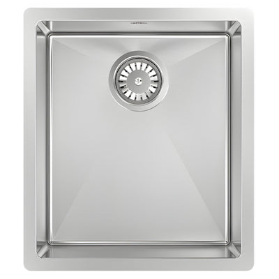 SCHOCK ALFRESCO SINGLE BOWL KITCHEN SINK STAINLESS STEEL 440MM