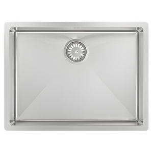 SCHOCK ALFRESCO LARGE SINGLE BOWL KITCHEN SINK STAINLESS STEEL 580MM