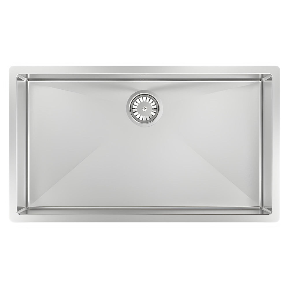 SCHOCK ALFRESCO LARGE SINGLE BOWL KITCHEN SINK STAINLESS STEEL 740MM