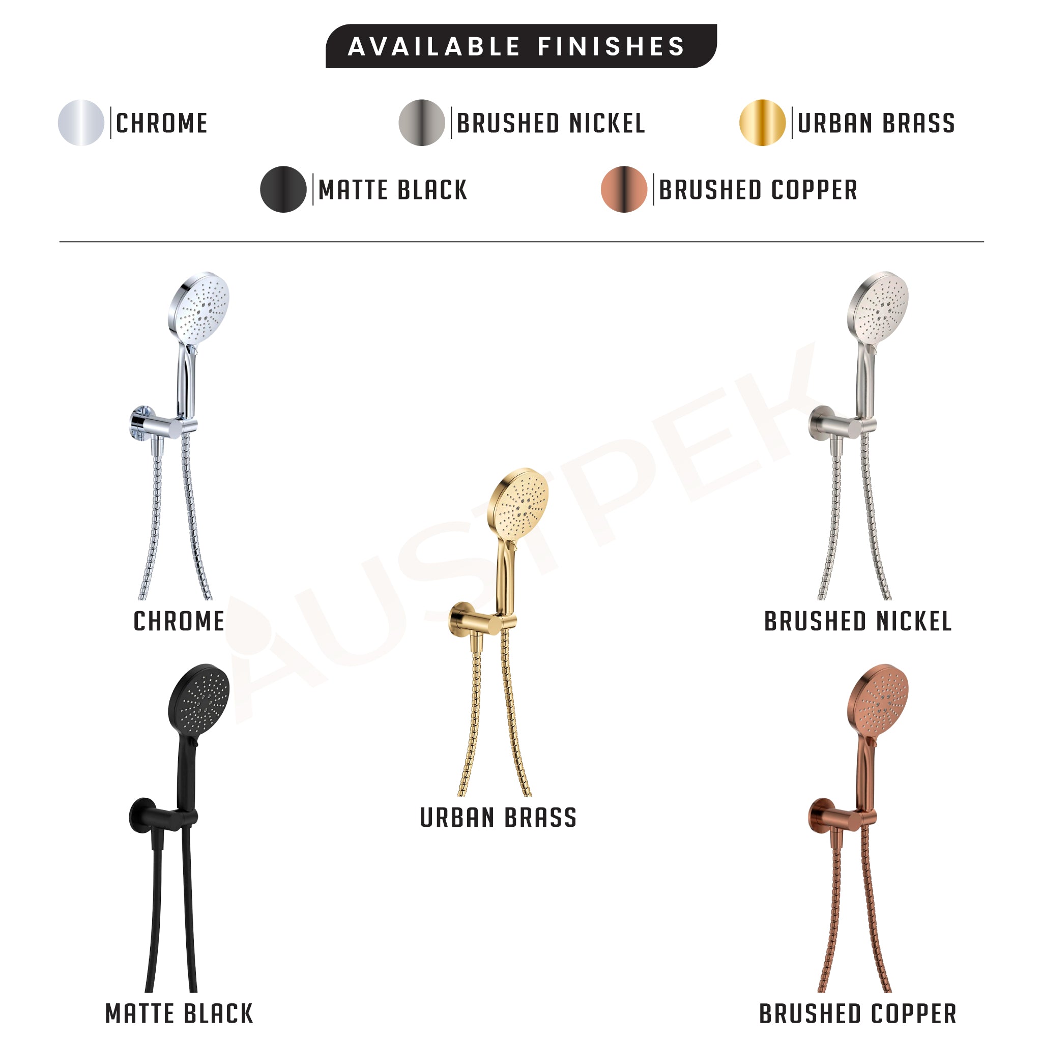 FIENZA EMPIRE SLIM HAND SHOWER CHROME