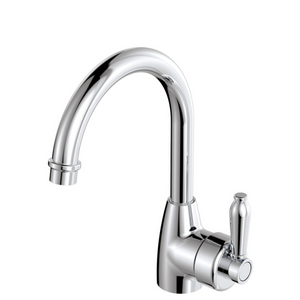 FIENZA ELEANOR GOOSENECK BASIN MIXER 264MM CHROME