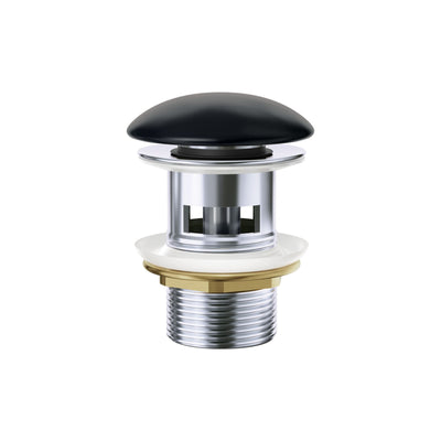 FIENZA POP-UP/POP-DOWN OVERFLOW BASIN WASTE 32MM MATTE BLACK