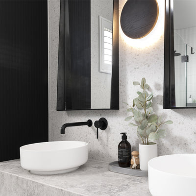 NERO DOLCE BASIN / BATH SPOUT 215MM MATTE BLACK