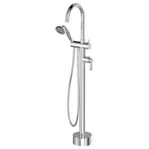FIENZA ELEANOR FLOOR STANDING BATH MIXER WITH HAND SHOWER CHROME